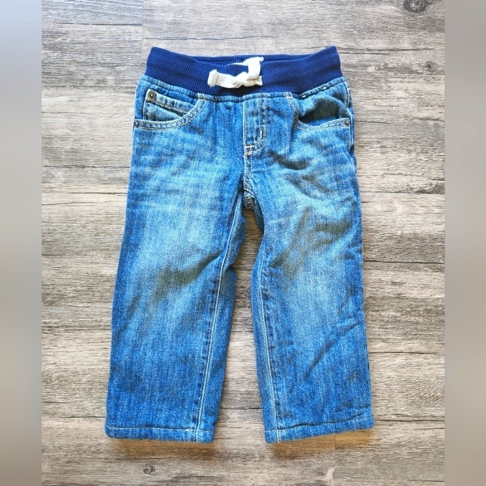 Gymboree Fleeced Lined Denim Jeans